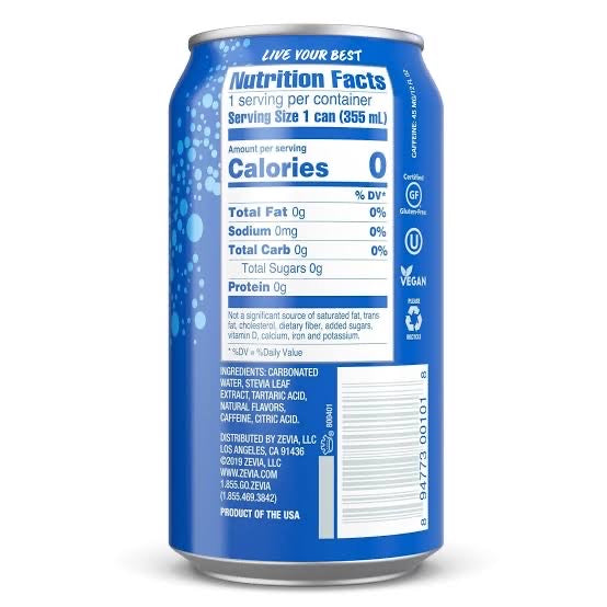 COCA STEVIA SEVIA
