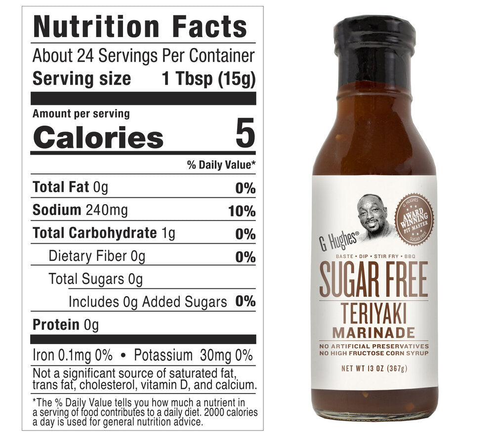 TERIYAKY SUGAR FREE