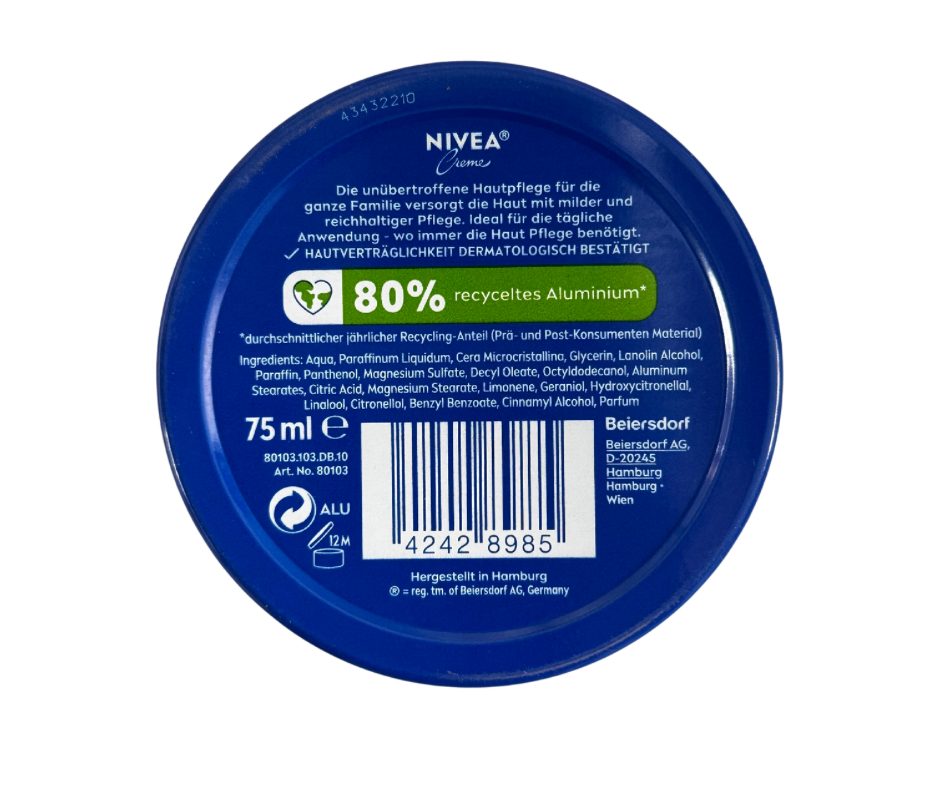 Nivea Alemana 75 ml