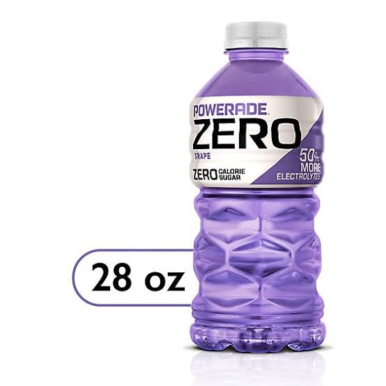 Electrolitos Powerade Zero Grape